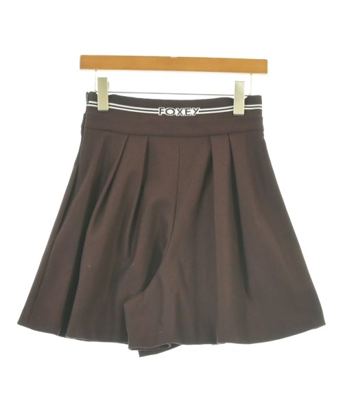 FOXEY NEWYORK（フォクシーニューヨーク）ショートパンツ 茶 サイズ:38(S位) レディース/2200672911385