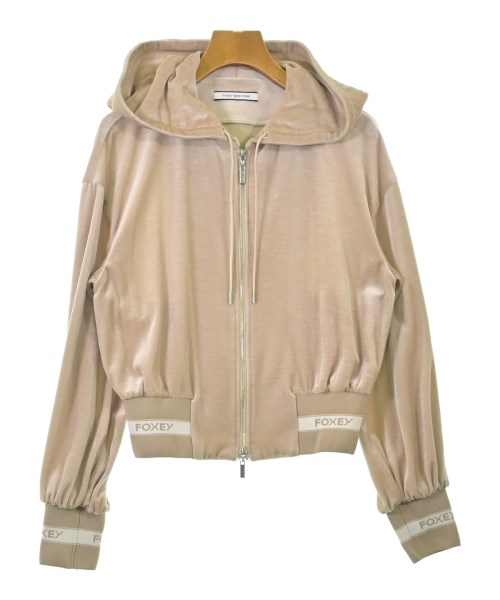 FOXEY NEWYORK(フォクシーニューヨーク)パーカー ベージュ サイズ:38(S位)/2200698351011