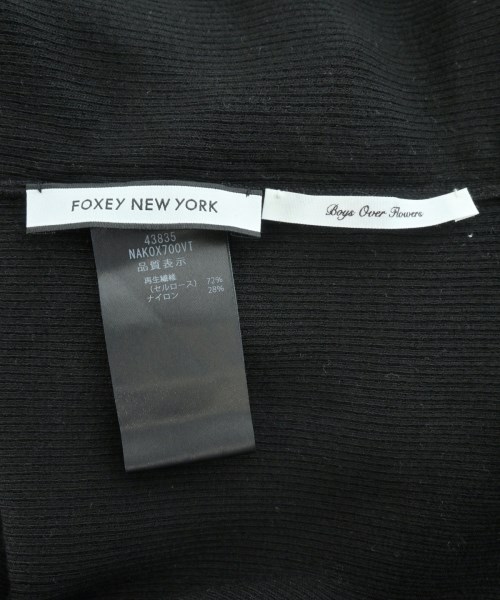FOXEY NEWYORK（フォクシーニューヨーク）ニット・セーター 黒 サイズ:38(S位) レディース/2200700587117