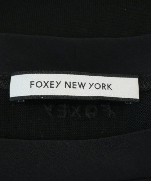 FOXEY NEWYORK（フォクシーニューヨーク）Tシャツ・カットソー 黒 サイズ:38(S位) レディース/2200711857032