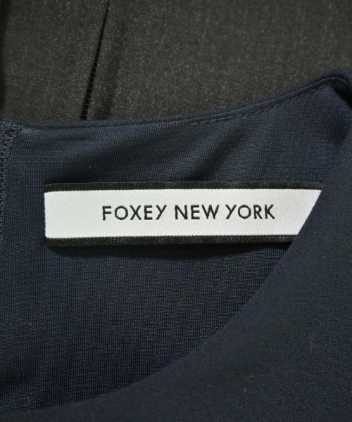 FOXEY NEWYORK（フォクシーニューヨーク）ワンピース 紺 サイズ:38(S位) レディース/2200710476012