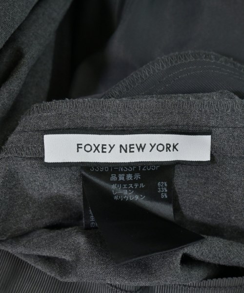 FOXEY NEWYORK（フォクシーニューヨーク）ひざ丈スカート グレー サイズ:38(S位) レディース/2200717888023