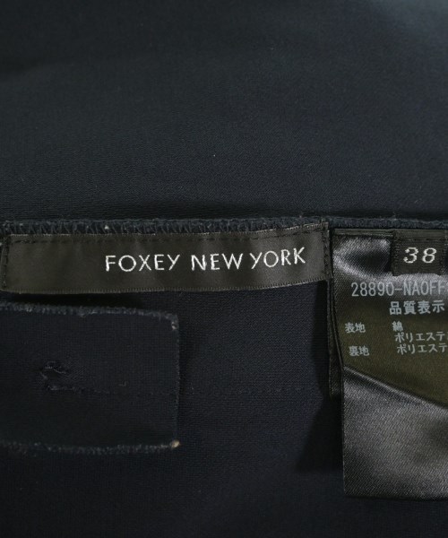 FOXEY NEWYORK（フォクシーニューヨーク）ワンピース 紺 サイズ:38(S位) レディース/2200646089072