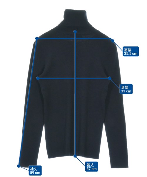 FOXEY NEWYORK（フォクシーニューヨーク）ニット・セーター 紺 サイズ:38(S位) レディース/2200646089157