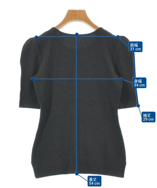 FOXEY NEWYORK（フォクシーニューヨーク）ニット・セーター グレー サイズ:38(S位) レディース/2200646089256