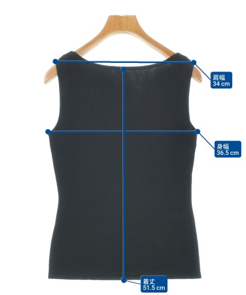 FOXEY NEWYORK（フォクシーニューヨーク）ベスト/ノースリーブ 黒 サイズ:38(S位) レディース/2200646089263