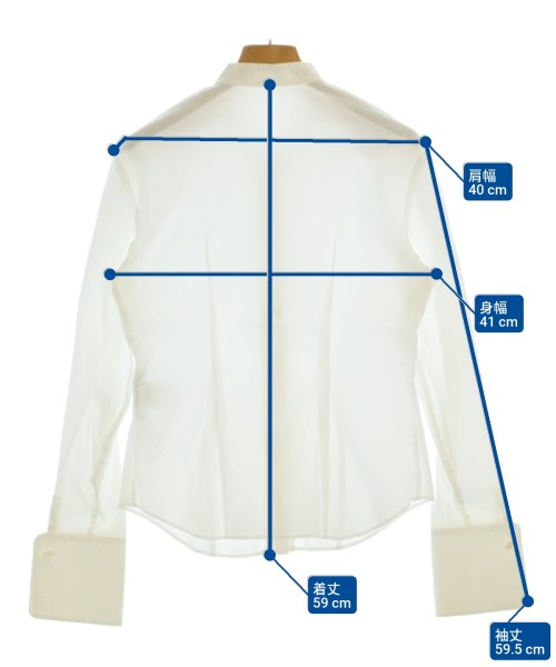 FOXEY NEWYORK（フォクシーニューヨーク）カジュアルシャツ 白 サイズ:38(S位) レディース/2200646089324