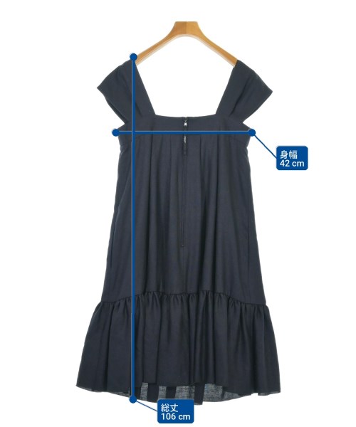 FOXEY NEWYORK（フォクシーニューヨーク）ワンピース 紺 サイズ:40(M位) レディース/2200705790017