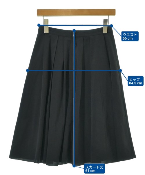 FOXEY NEWYORK（フォクシーニューヨーク）ひざ丈スカート 黒 サイズ:-(M位) レディース/2200664122065