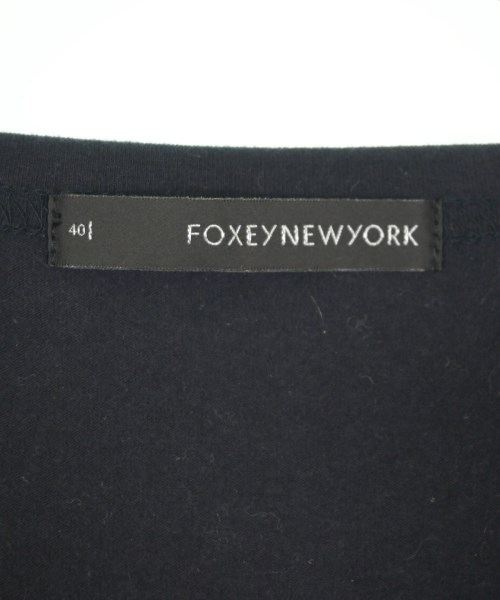 FOXEY NEWYORK（フォクシーニューヨーク）Tシャツ・カットソー 黒 サイズ:40(M位) レディース/2200657594060