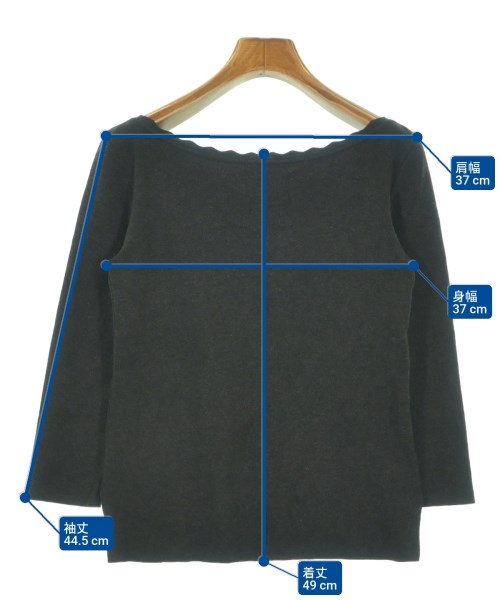 FOXEY NEWYORK（フォクシーニューヨーク）ニット・セーター グレー サイズ:38(S位) レディース/2200662940296