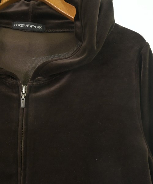 FOXEY NEWYORK（フォクシーニューヨーク）パーカー 茶 サイズ:-(L位) レディース/2200667483019