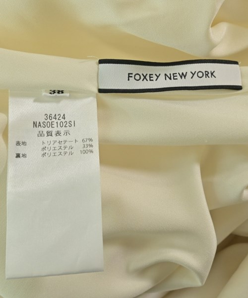FOXEY NEWYORK（フォクシーニューヨーク）ひざ丈スカート 白 サイズ:38(S位) レディース/2200667935020