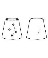 FOXEY NEWYORK（フォクシーニューヨーク）ひざ丈スカート 茶 サイズ:38(S位) レディース/2200668384018