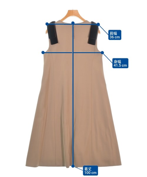 FOXEY NEWYORK（フォクシーニューヨーク）ワンピース 茶 サイズ:40(M位) レディース/2200669950014