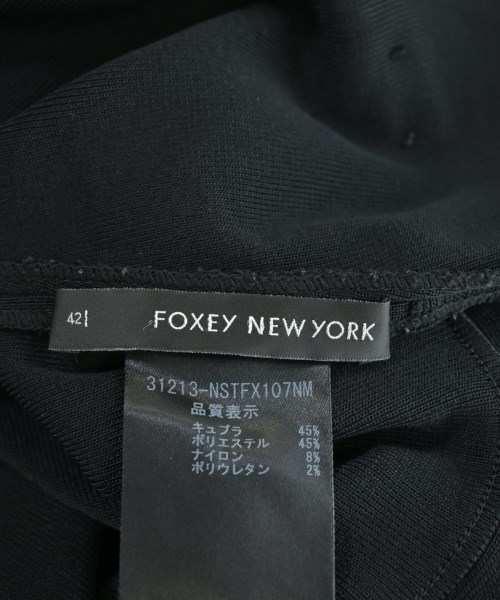 FOXEY NEWYORK（フォクシーニューヨーク）Tシャツ・カットソー 黒 サイズ:42(M位) レディース/2200672029103