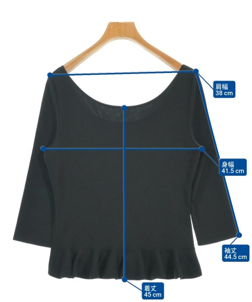 FOXEY NEWYORK（フォクシーニューヨーク）Tシャツ・カットソー 黒 サイズ:42(M位) レディース/2200672029103