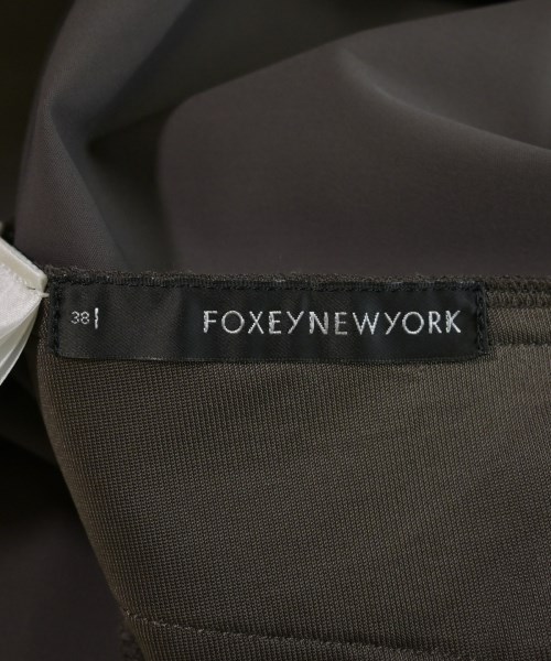 FOXEY NEWYORK（フォクシーニューヨーク）ワンピース グレー サイズ:38(S位) レディース/2200729121033