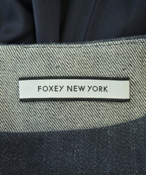 FOXEY NEWYORK（フォクシーニューヨーク）ワンピース 紺 サイズ:38(S位) レディース/2200727203090