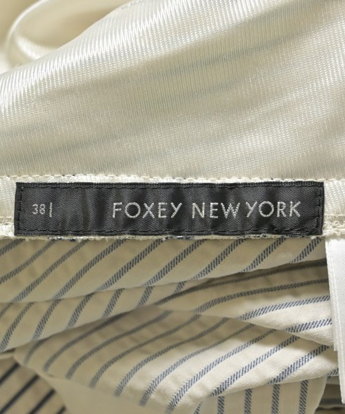 FOXEY NEWYORK（フォクシーニューヨーク）ワンピース 白 サイズ:38(S位) レディース/2200722657133