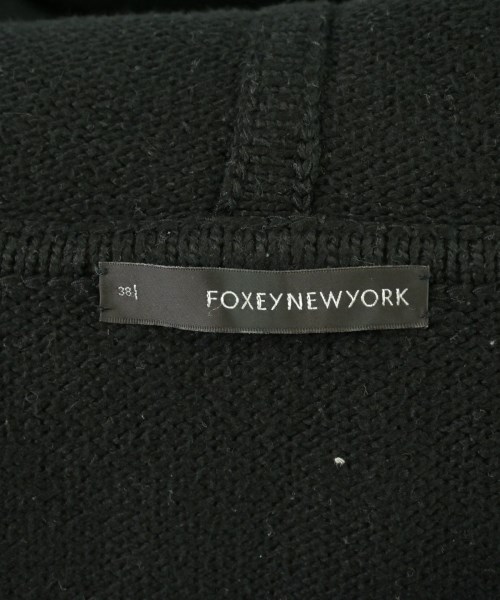 FOXEY NEWYORK（フォクシーニューヨーク）カーディガン 黒 サイズ:38(S位) レディース/2200725887049