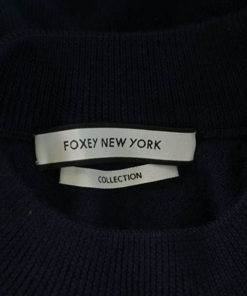 FOXEY NEWYORK（フォクシーニューヨーク）ニット・セーター 紺 サイズ:40(M位) レディース/2200724678303