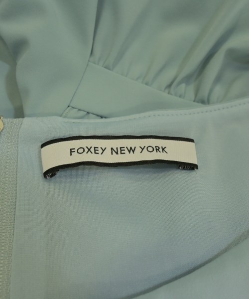FOXEY NEWYORK（フォクシーニューヨーク）ワンピース 青 サイズ:38(S位) レディース/2200683301021