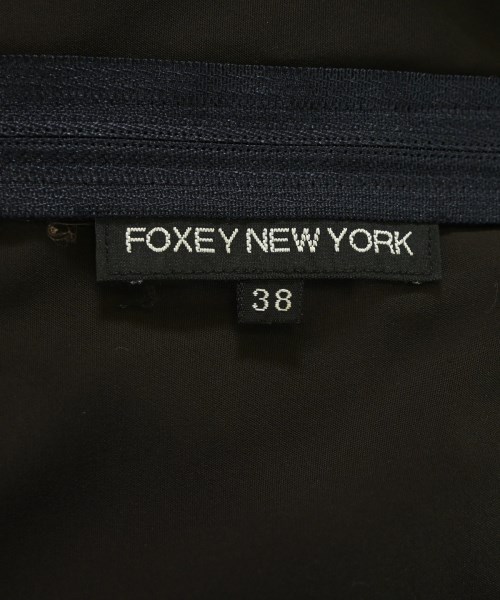 FOXEY NEWYORK（フォクシーニューヨーク）ひざ丈スカート 紺 サイズ:38(S位) レディース/2200684371030