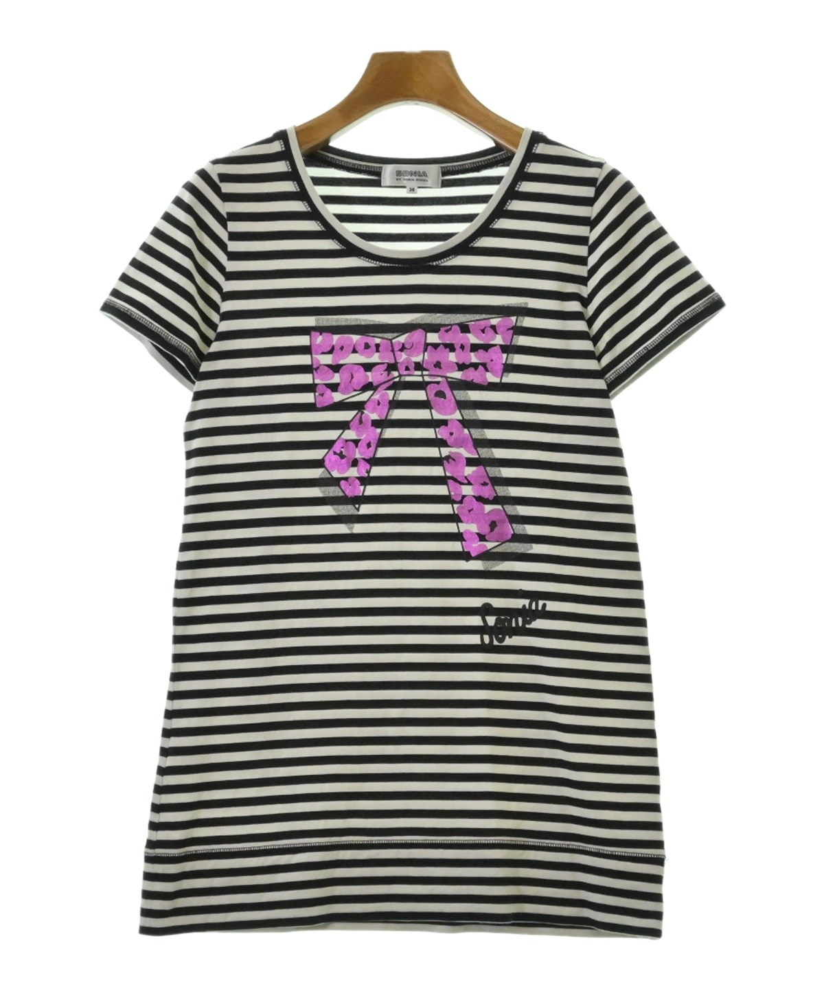 ソニアリキエル　Tシャツ ソニア リキエル ラミネートプリント・マルチカラードットTシャツ