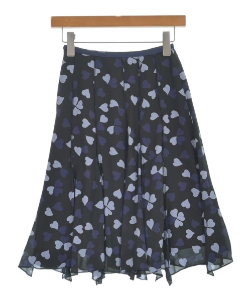 SONIA SONIA RYKIEL（ソニアソニアリキエル）ひざ丈スカート 紺 サイズ:32(S位) レディース/2200628106025