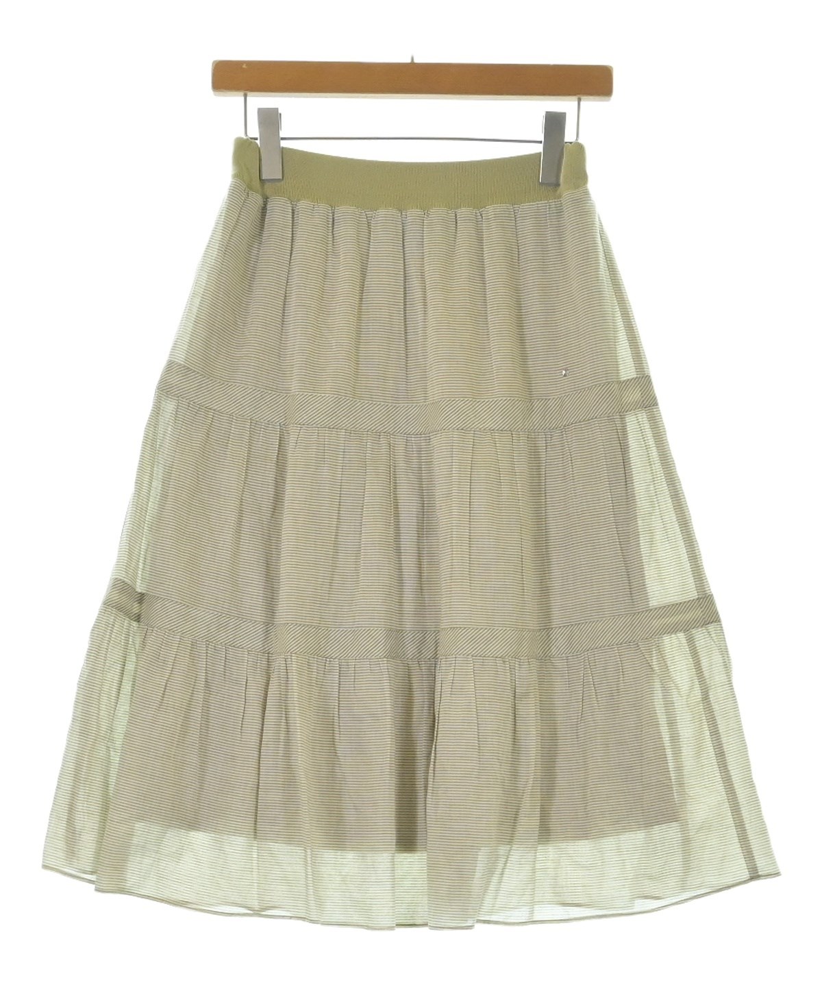 SONIA SONIA RYKIEL（ソニアソニアリキエル）ひざ丈スカート カーキ