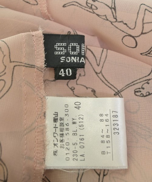 SONIA SONIA RYKIEL（ソニアソニアリキエル）ブラウス ピンク サイズ:40(M位) レディース/2200645323016