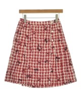 SONIA SONIA RYKIEL（ソニアソニアリキエル）ひざ丈スカート 赤 サイズ:38(S位) レディース/2200652370034