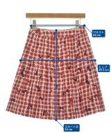 SONIA SONIA RYKIEL（ソニアソニアリキエル）ひざ丈スカート 赤 サイズ:38(S位) レディース/2200652370034