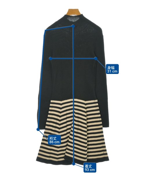 SONIA SONIA RYKIEL（ソニアソニアリキエル）ワンピース 黒 サイズ:38(S位) レディース/2200701908058