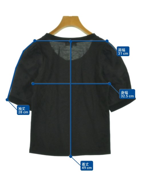 SONIA SONIA RYKIEL（ソニアソニアリキエル）Tシャツ・カットソー 黒 サイズ:32(XXS位) レディース/2200713994247
