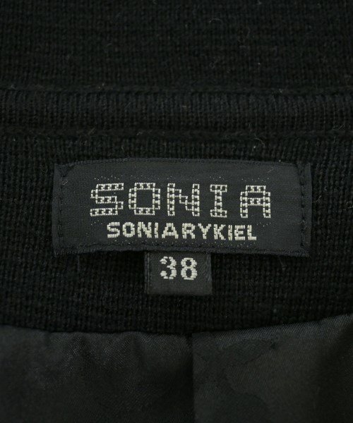 SONIA SONIA RYKIEL（ソニアソニアリキエル）カジュアルジャケット 黒 サイズ:38(S位) レディース/2200684522265