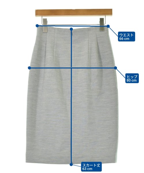 Harrods（ハロッズ）ひざ丈スカート グレー サイズ:-(M位) レディース/2200610538094