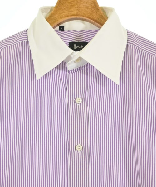 Harrods（ハロッズ）カジュアルシャツ 紫 サイズ:4(M位) メンズ/2200651356145