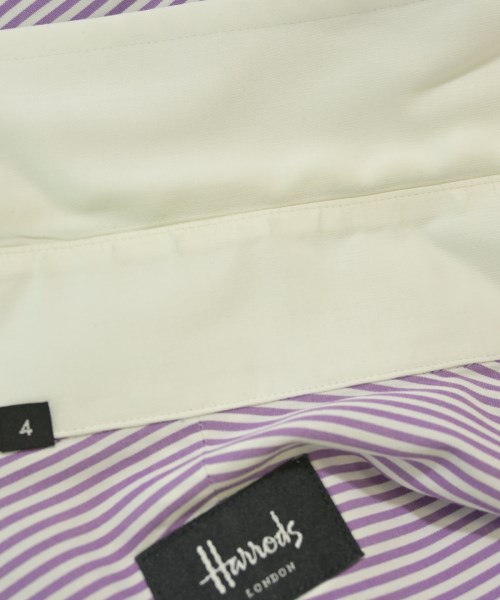 Harrods（ハロッズ）カジュアルシャツ 紫 サイズ:4(M位) メンズ/2200651356145