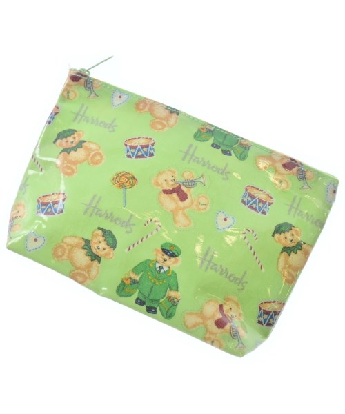 Harrods(ハロッズ)ポーチ 緑 サイズ:-/2200664213053