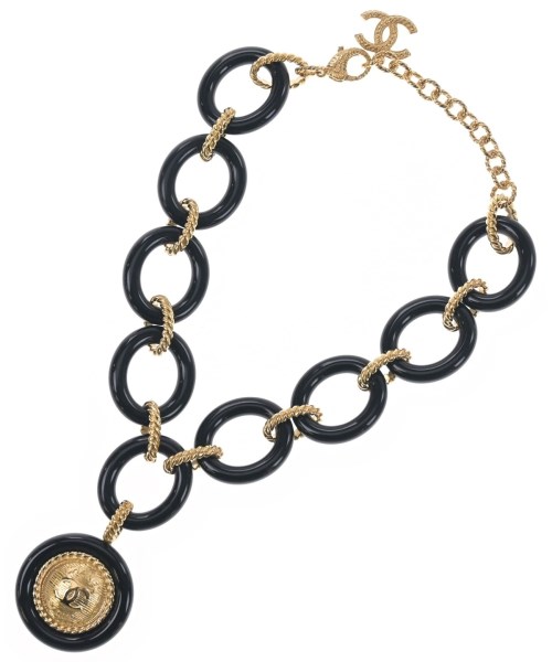 CHANEL(シャネル)ネックレス 黒 サイズ:-/2200635403179