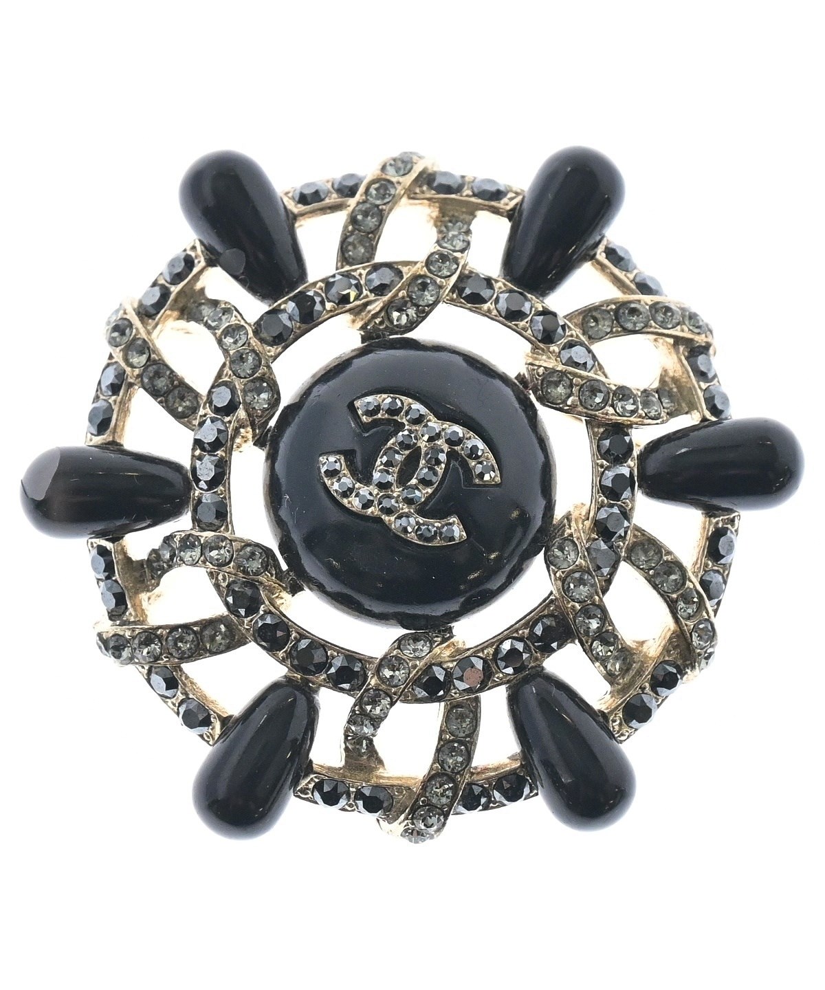 CHANEL（シャネル）ブローチ・コサージュ ゴールド サイズ