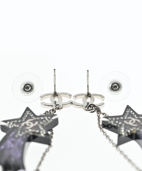 CHANEL（シャネル）ピアス 黒 サイズ:- レディース/2200637621014