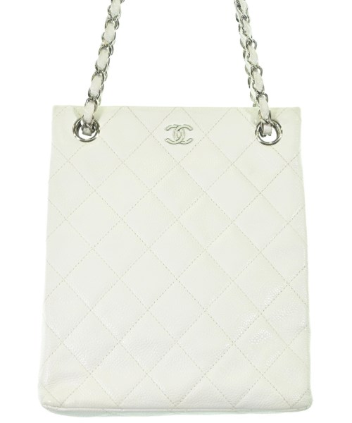 CHANEL(シャネル)ショルダーバッグ 白 サイズ:-/2200639826042