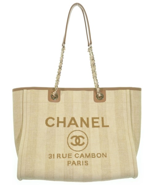 CHANEL(シャネル)トートバッグ ベージュ サイズ:-/2200640543068