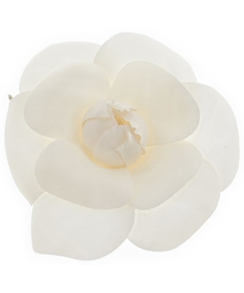 CHANEL(シャネル)ブローチ・コサージュ 白 サイズ:-/2200643263055