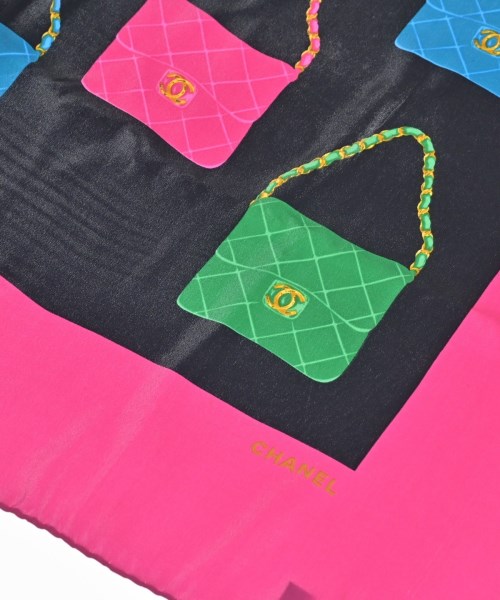 CHANEL（シャネル）バンダナ・スカーフ 黒 サイズ:- レディース/2200633645137