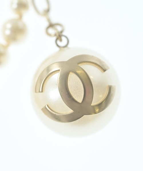 CHANEL（シャネル）ネックレス 白 サイズ:- レディース/2200643859029