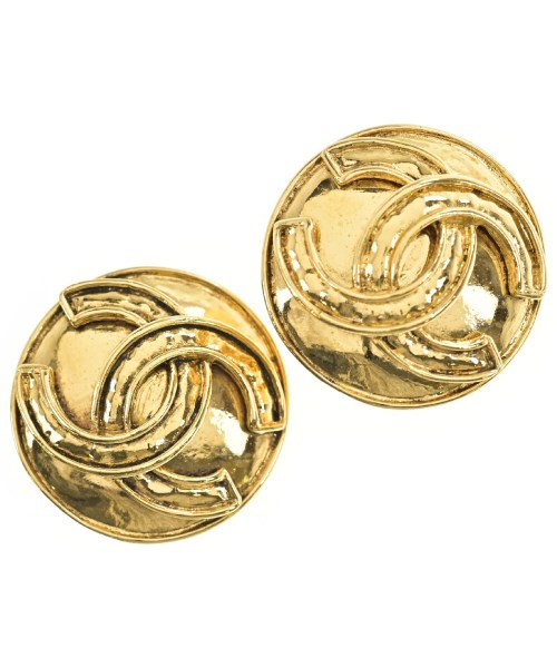 CHANEL - CHANEL シャネル ピアス・イヤリング - ゴールド 【古着】【中古】の通販 by RAGTAG online｜シャネルならラクマ